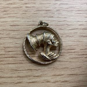 + African Portrait Pendant +